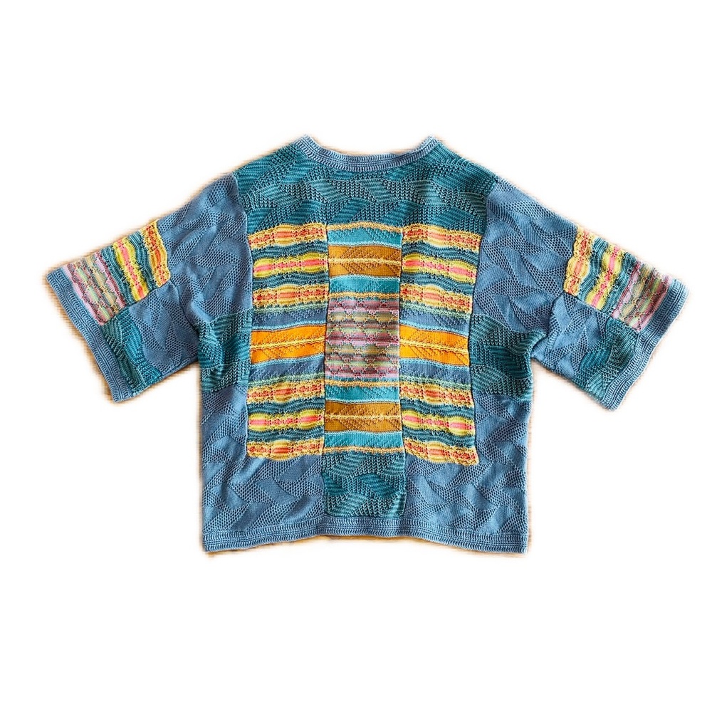 Peruvian Connection Multicolor Sabine Cardigan - Picture 3 of 6